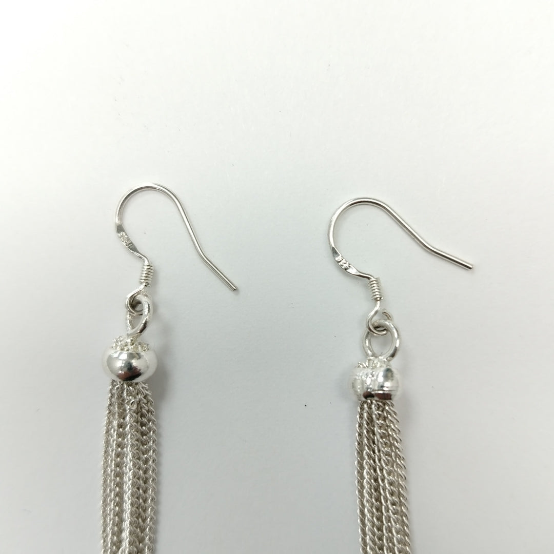 ARETES PAR PLATA 6,40 GRMS (SEMINUEVO)