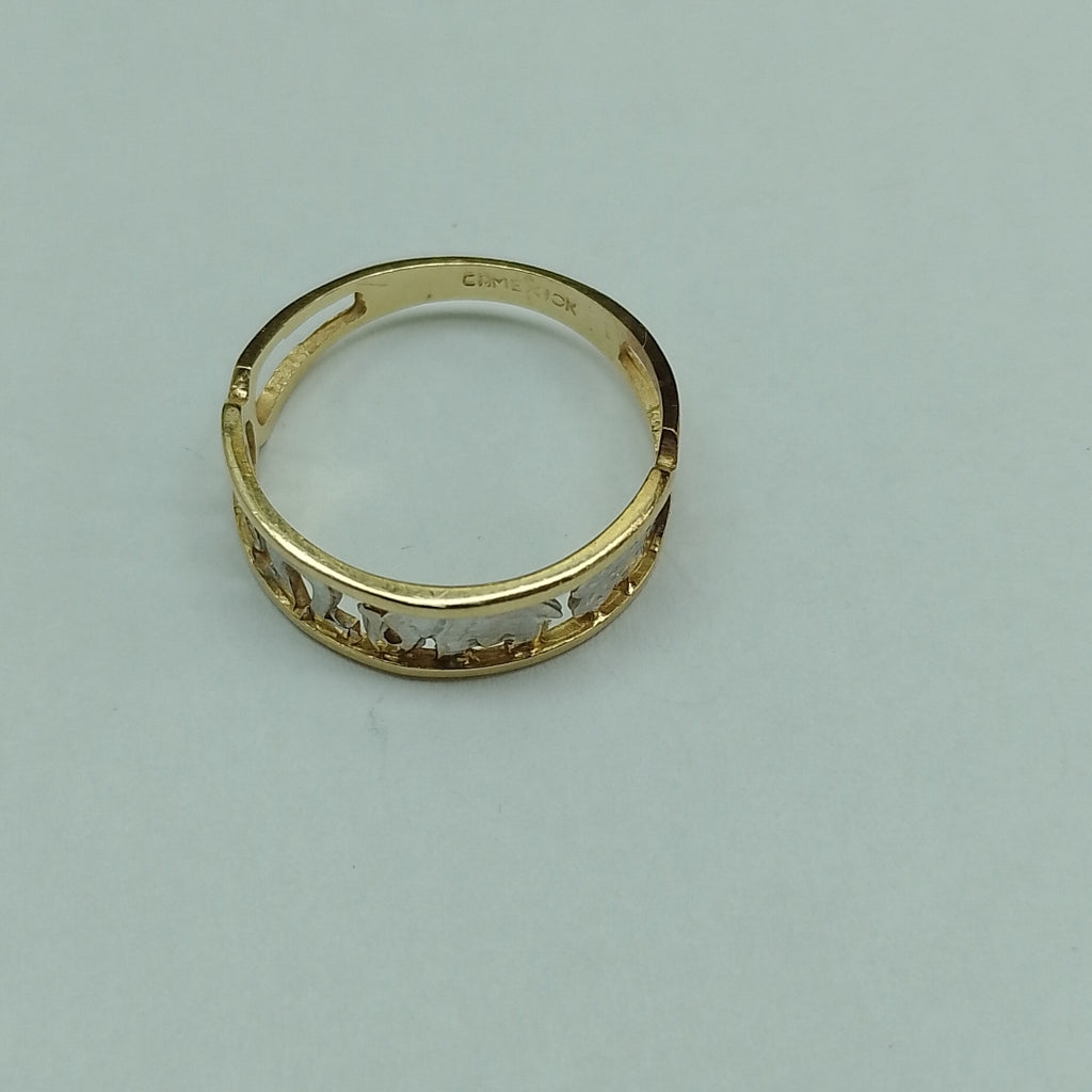 ANILLO ORO 10 K 1.7 GRMS (SEMINUEVO)