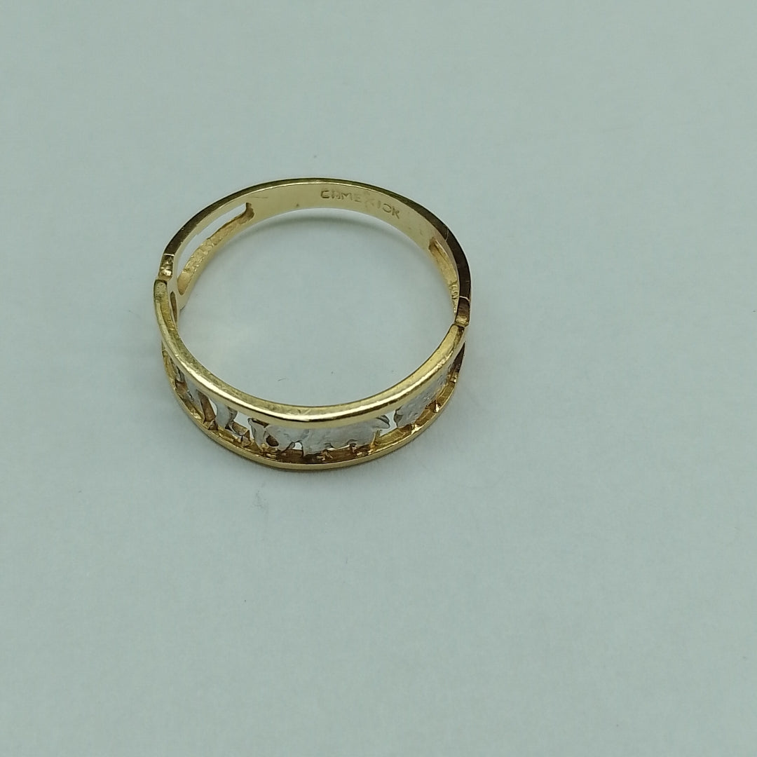 ANILLO ORO 10 K 1.7 GRMS (SEMINUEVO)