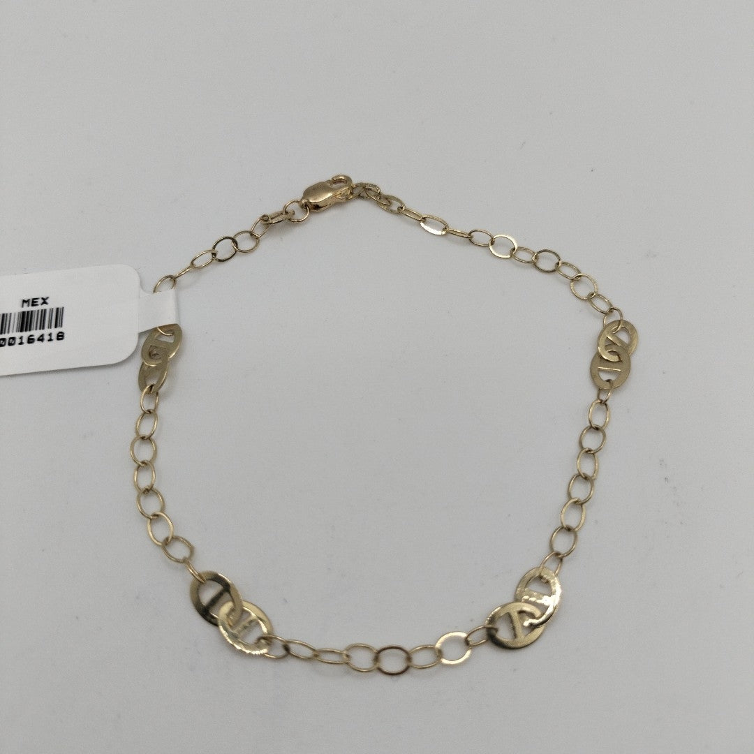 PULSERA ESPECIAL 14K 21 CM 1.9 GR (NUEVO)