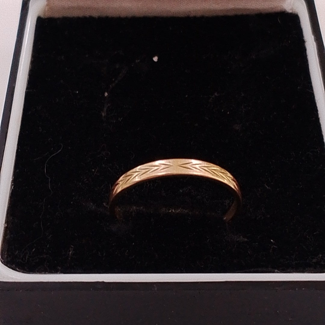 ARGOLLA ORO 14 K 1.2 GRMS (SEMINUEVO)