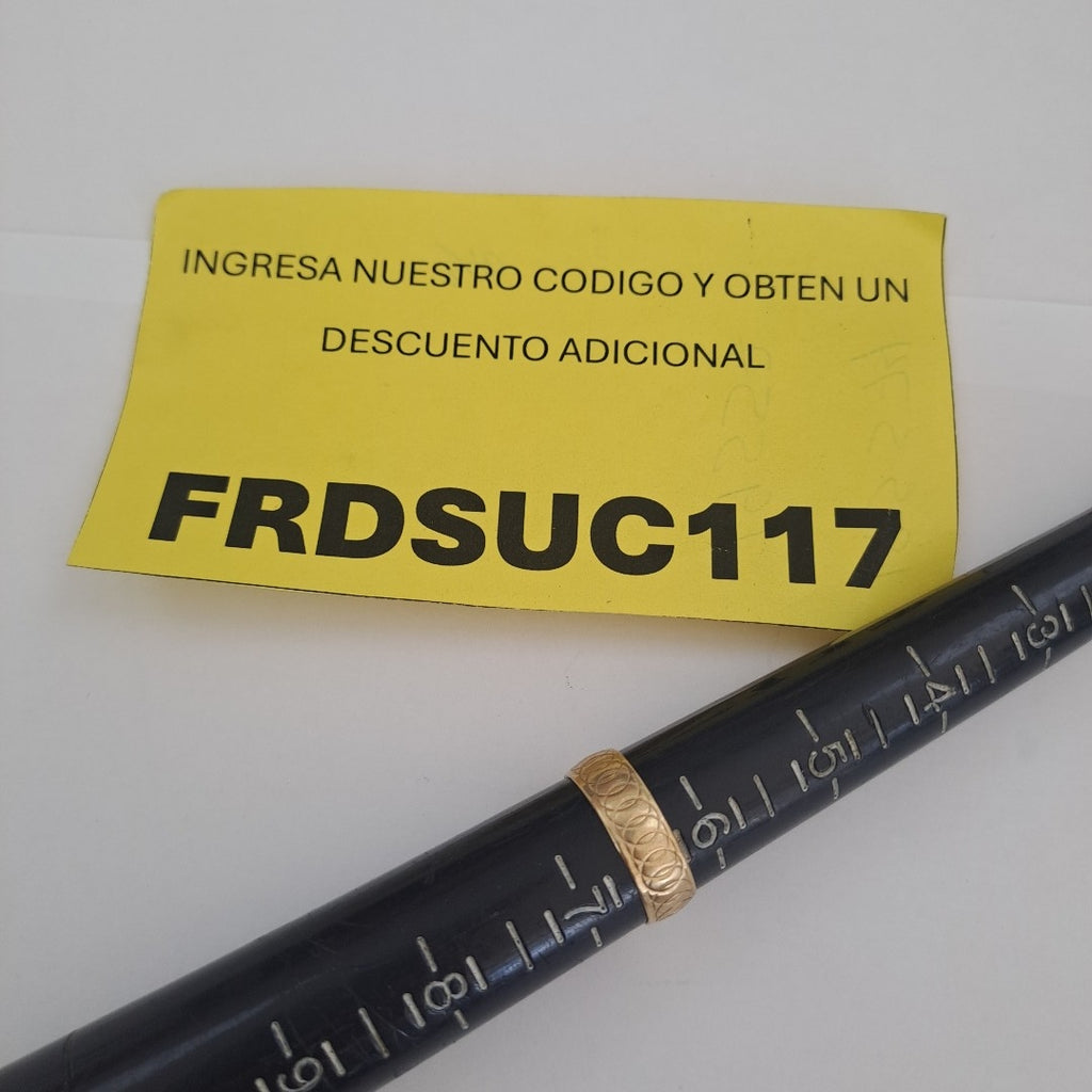 ARGOLLA ORO 10 K 1,20 GRMS (SEMINUEVO)