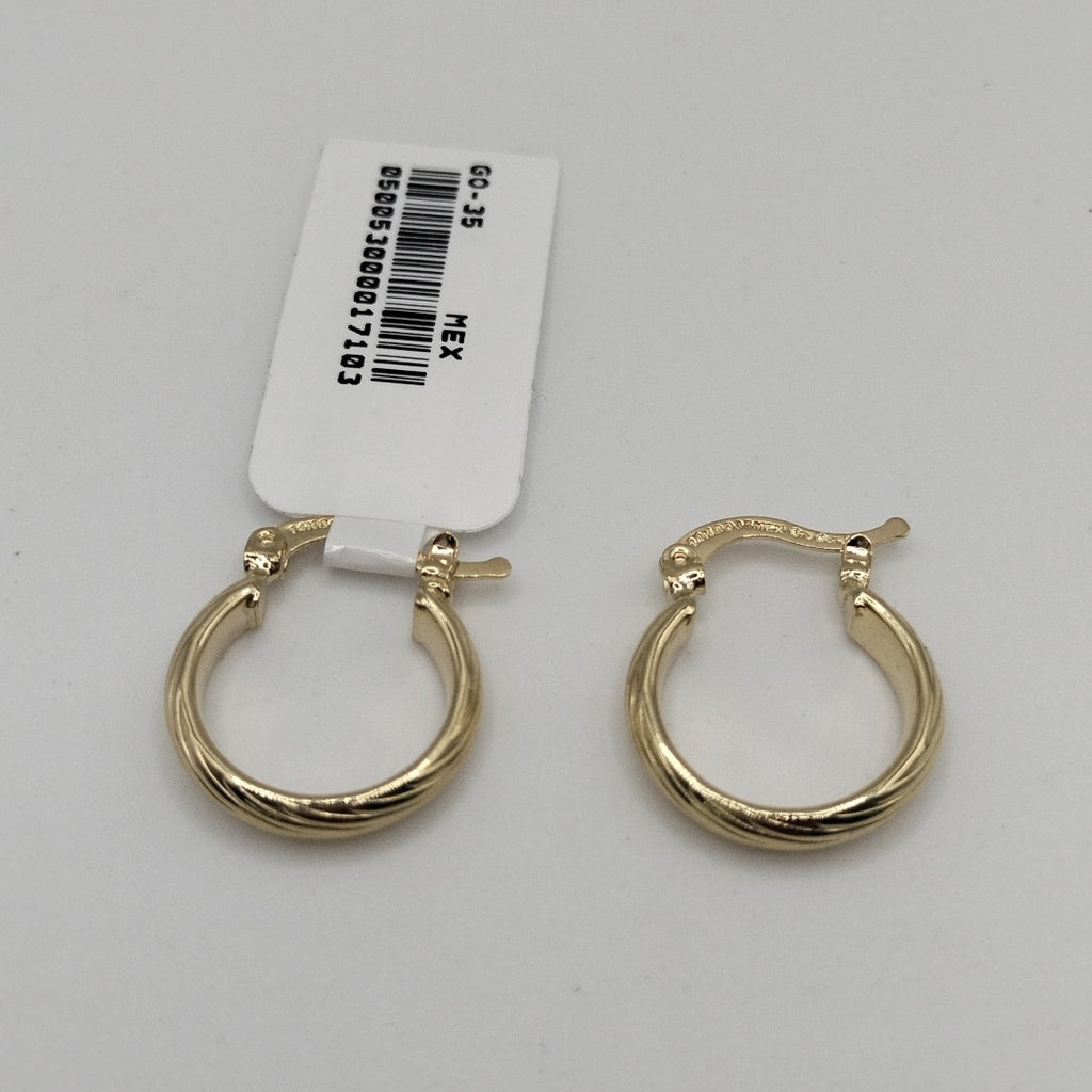 ARETES ARRACADA ASTRIADA 14K 1.7 GR (NUEVO)
