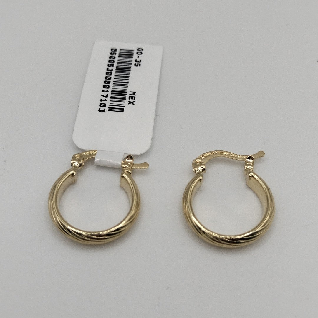 ARETES ARRACADA ASTRIADA 14K 1.7 GR (NUEVO)