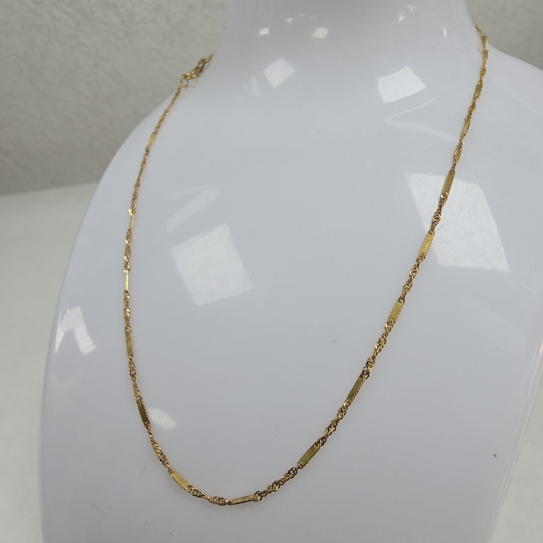 CADENA ORO 14 K 1,60 GRMS (SEMINUEVO)