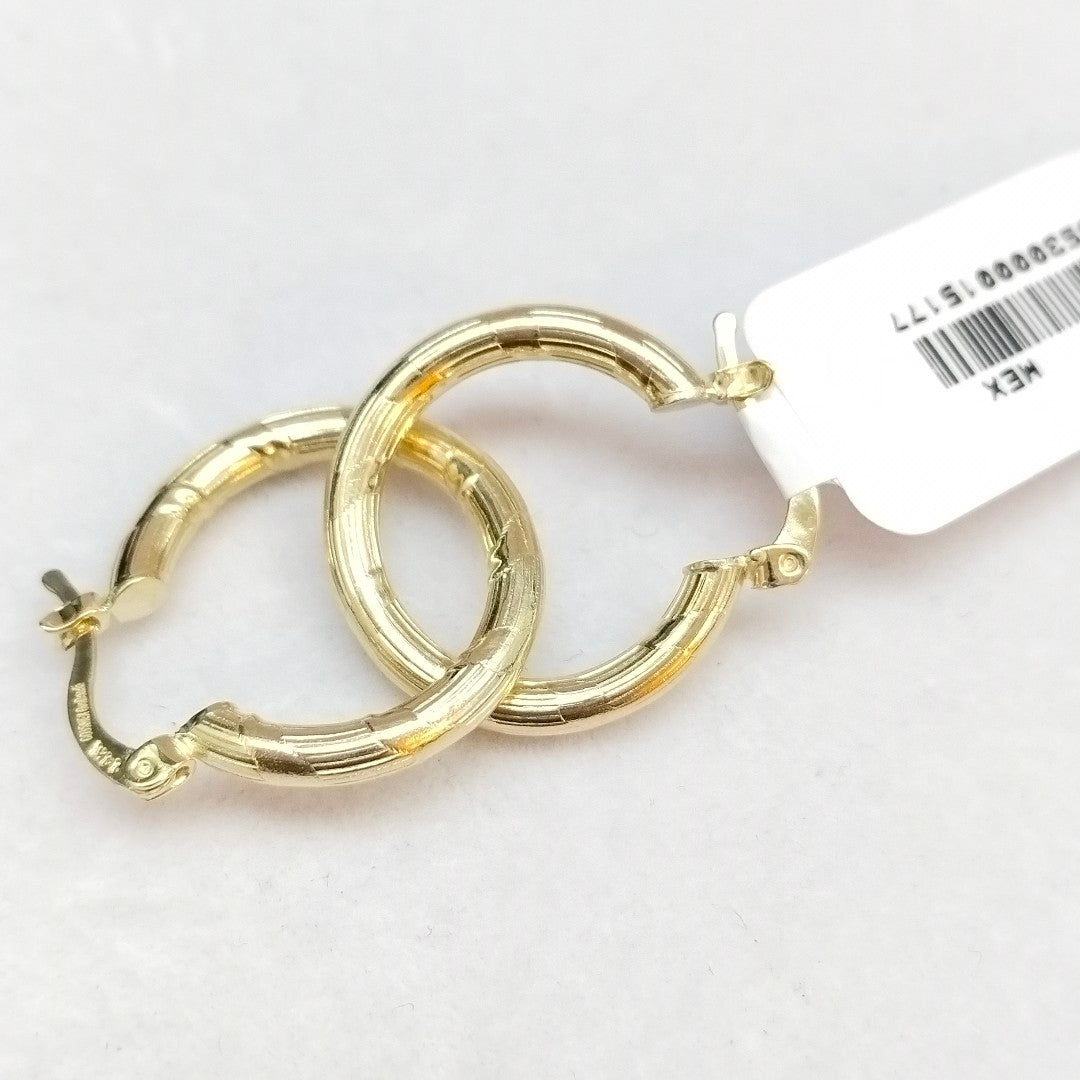 ARETES ARRACADAS 14K 2.7 GR (NUEVO)