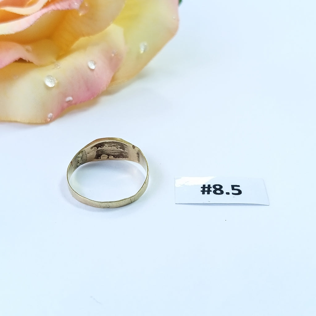 ANILLO DE GRADUACIÓN ORO 8 K 1,30 GRMS (SEMINUEVO)