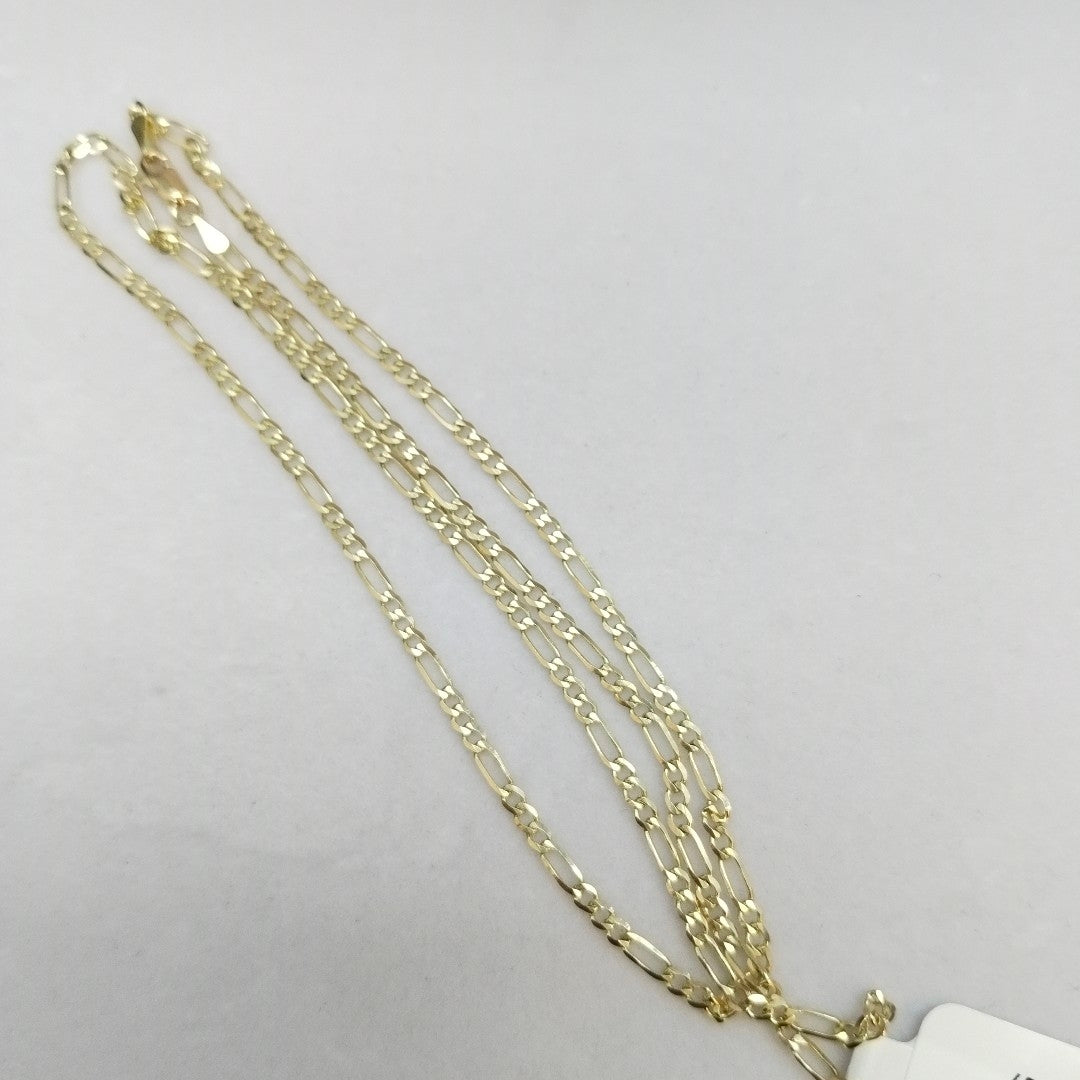 CADENA 3X1 14K 55 CM 5 GR (NUEVO)