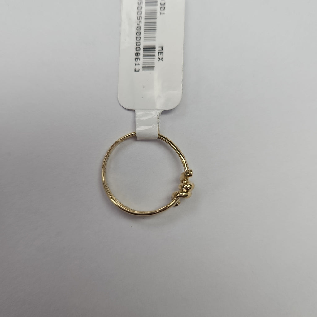 ANILLO ANILLITO C NUDO 14K 7 TALLA 2 GR (NUEVO)