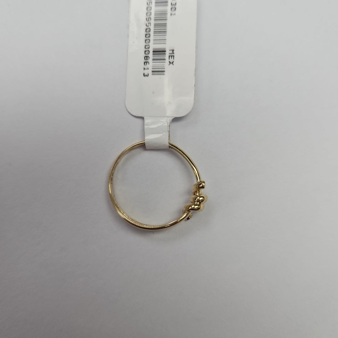 ANILLO ANILLITO C NUDO 14K 7 TALLA 2 GR (NUEVO)
