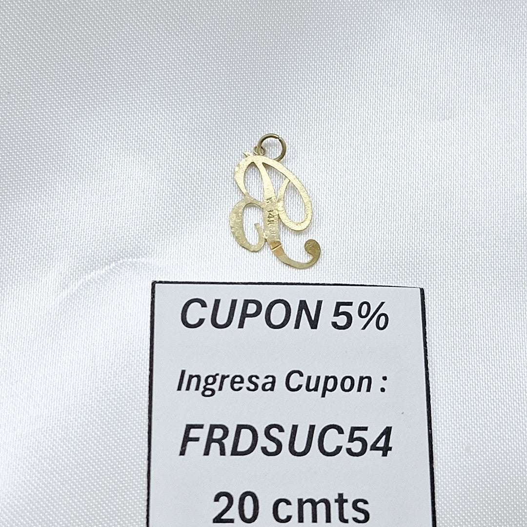 DIJE ORO 14 K 0,60 GRMS (SEMINUEVO)