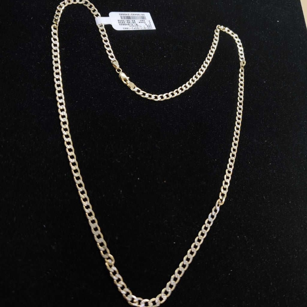 CADENA ORO, RODIADO 10 K 7.5 GRMS (SEMINUEVO)