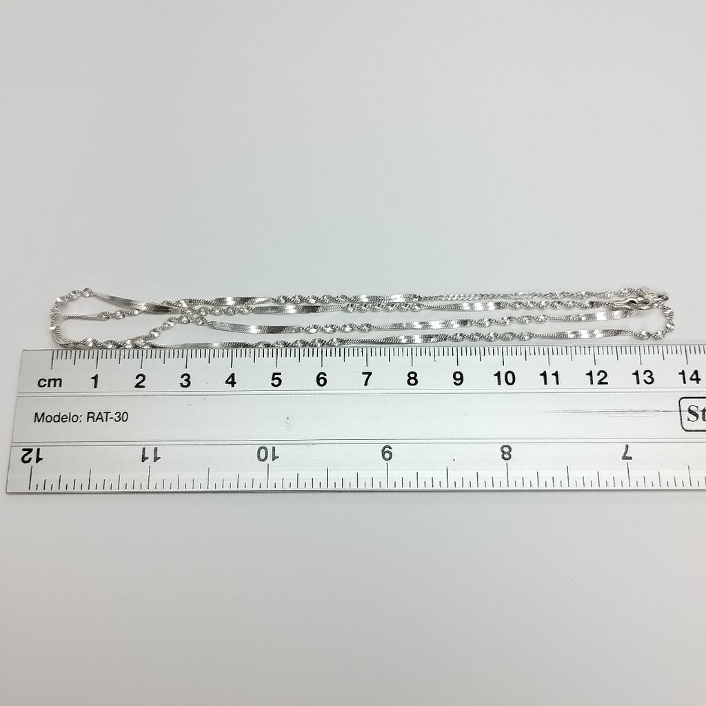 CADENA PLATA 4.3 GRMS (SEMINUEVO)