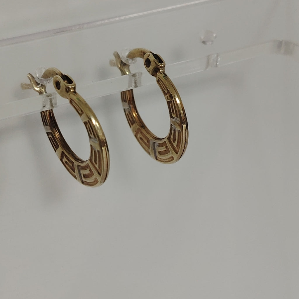 ARRACADAS PAR ORO 10 K 1,20 GRMS (SEMINUEVO)