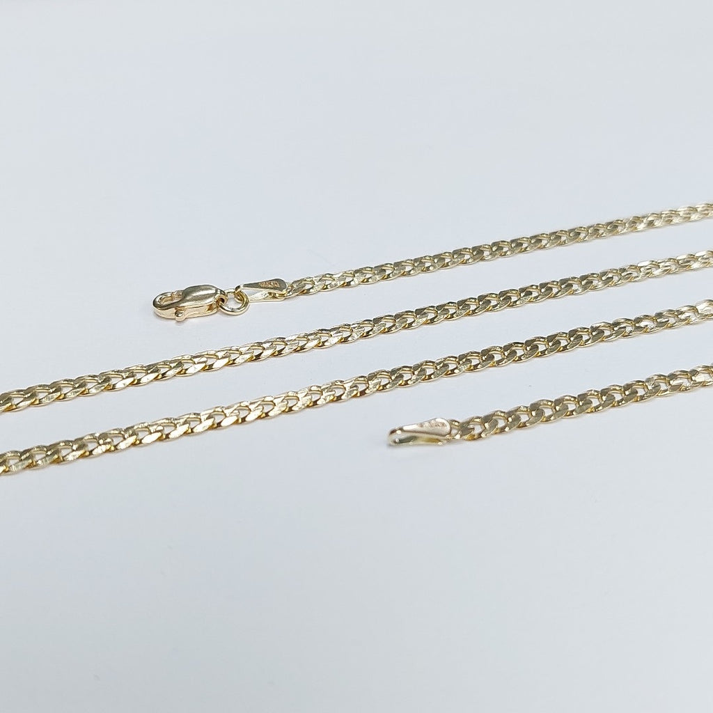 CADENA BARBADA 14K 60 CM 10.1 GR (NUEVO)