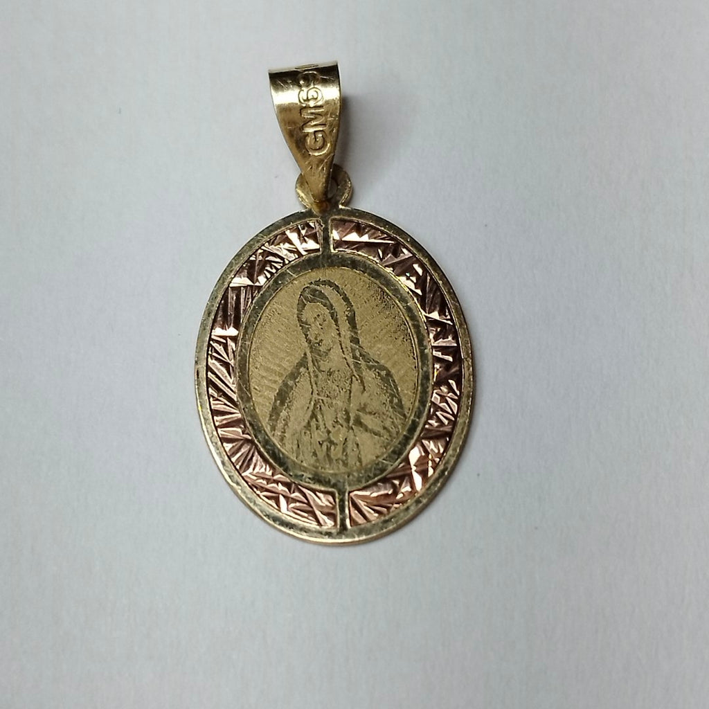MEDALLA RELIGIOSA ORO 10 K 0,50 GRMS (SEMINUEVO)