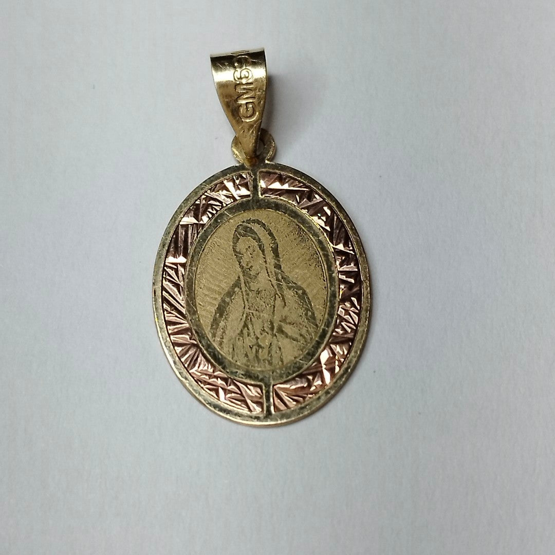 MEDALLA RELIGIOSA ORO 10 K 0,50 GRMS (SEMINUEVO)