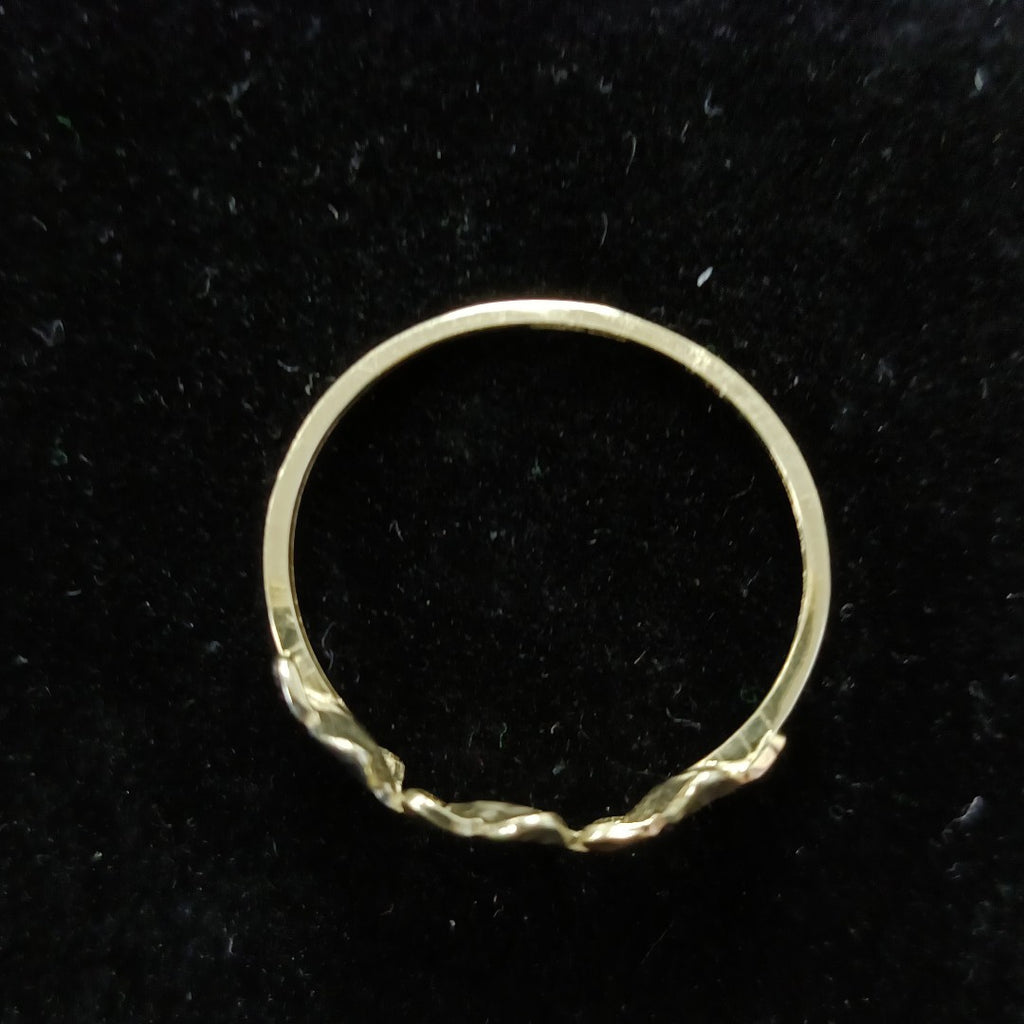ANILLOS ANILLITO FIG FLORES 10K TALLA 8 1.3 GR (NUEVO)