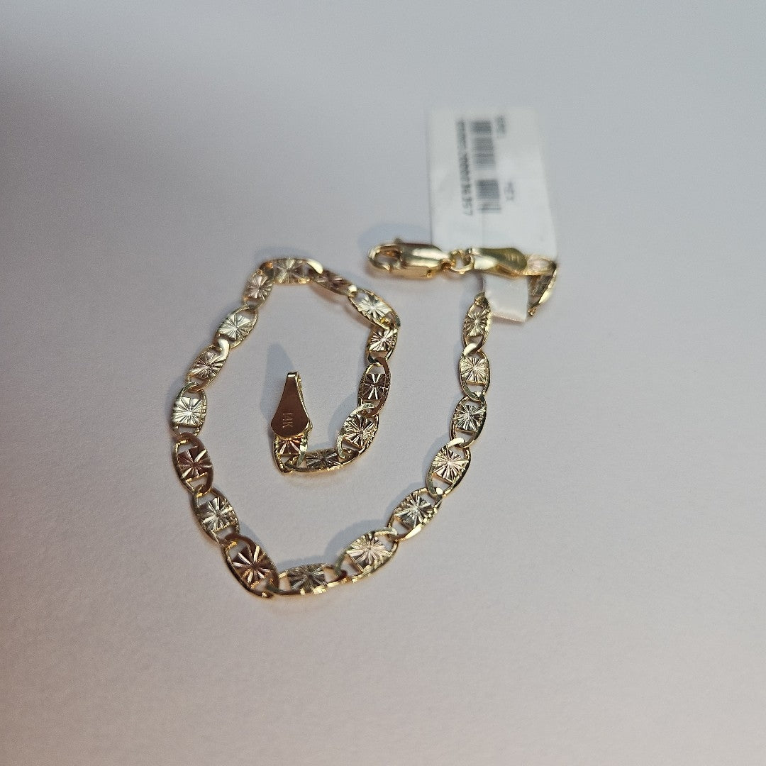 PULSERA GUCHI 14K 18 CM 3.1 GR (NUEVO)