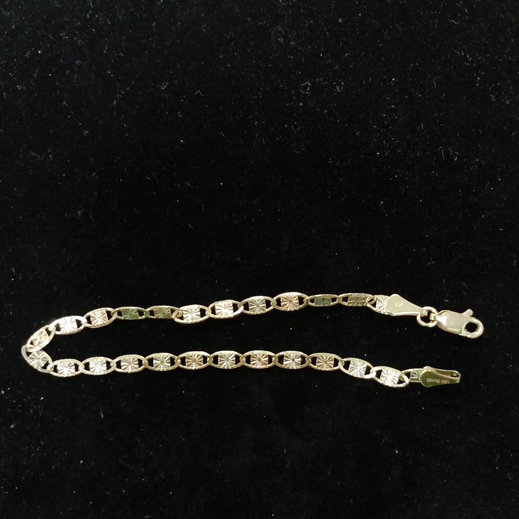 PULSERA GUCHI 14K 18 CM 3.1 GR (NUEVO)