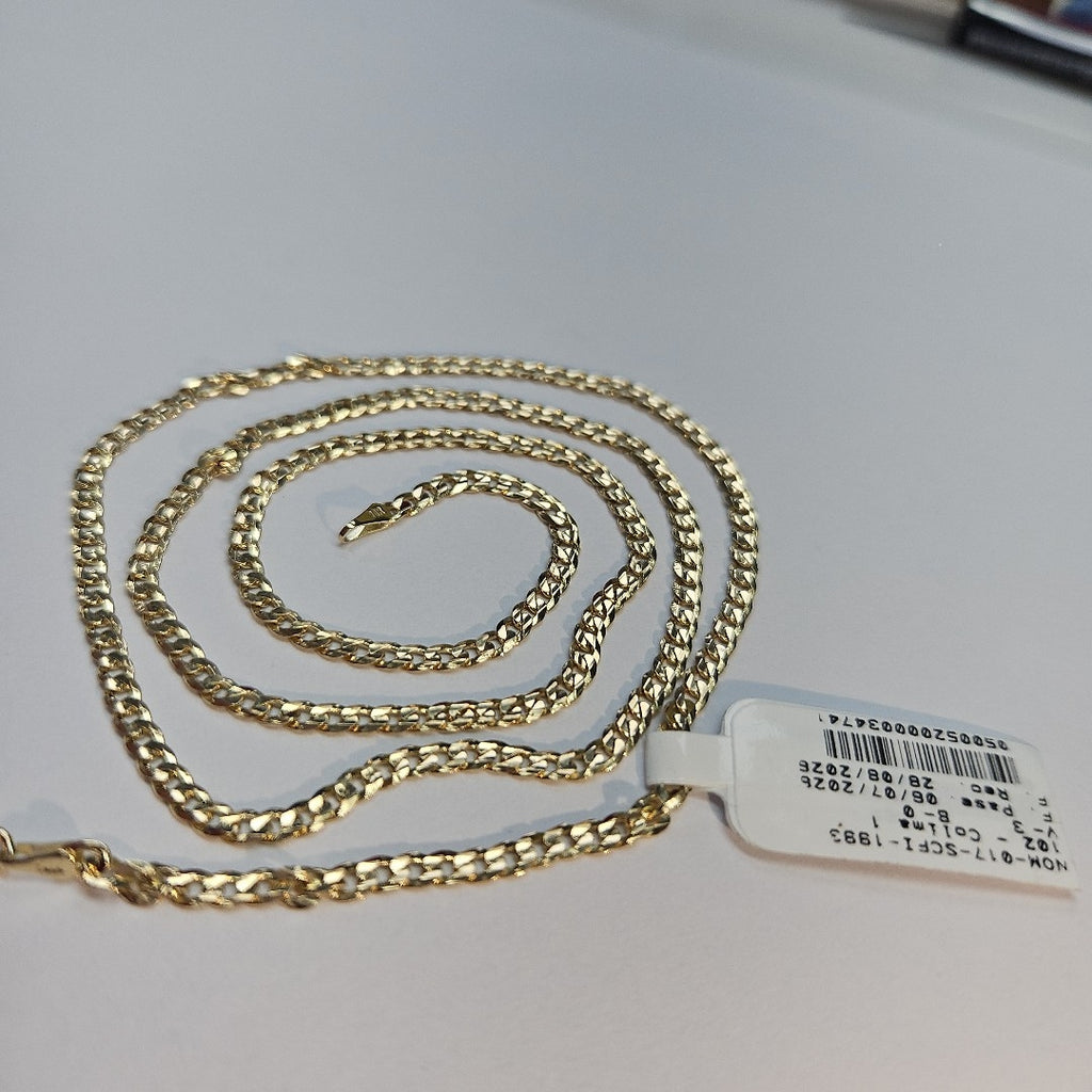CADENA BARBADA 14K 60 CM 10 GR (NUEVO)