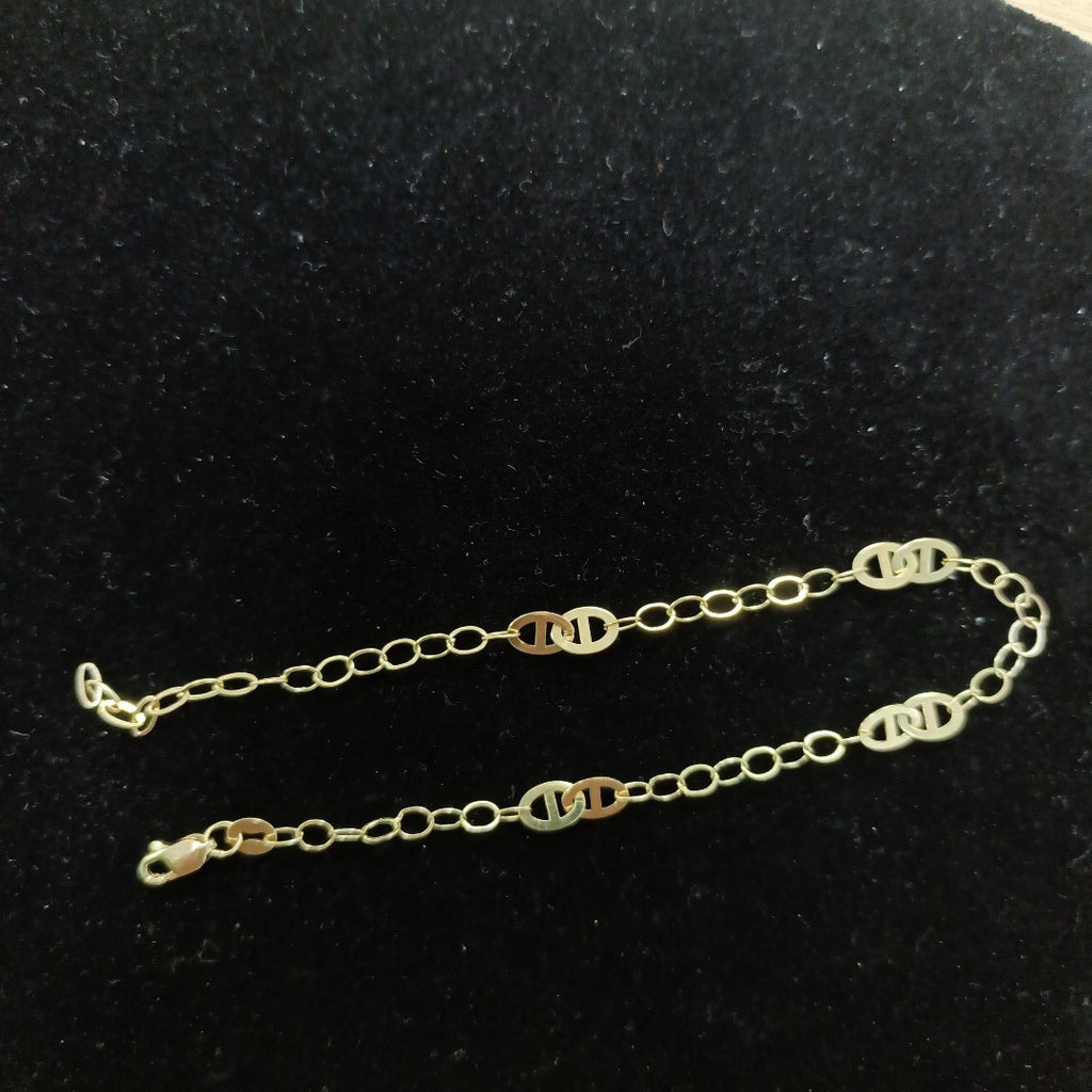 PULSERA ESPECIAL 14K 21 CM 1.8 GR (NUEVO)