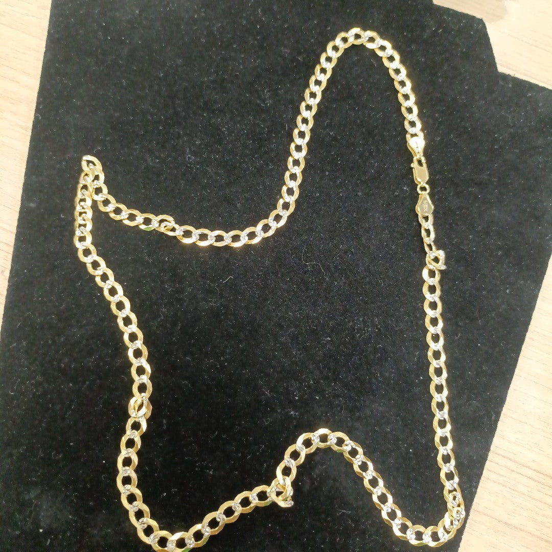 CADENA ESLABONES 14K 60 CM 17 GR (NUEVO)