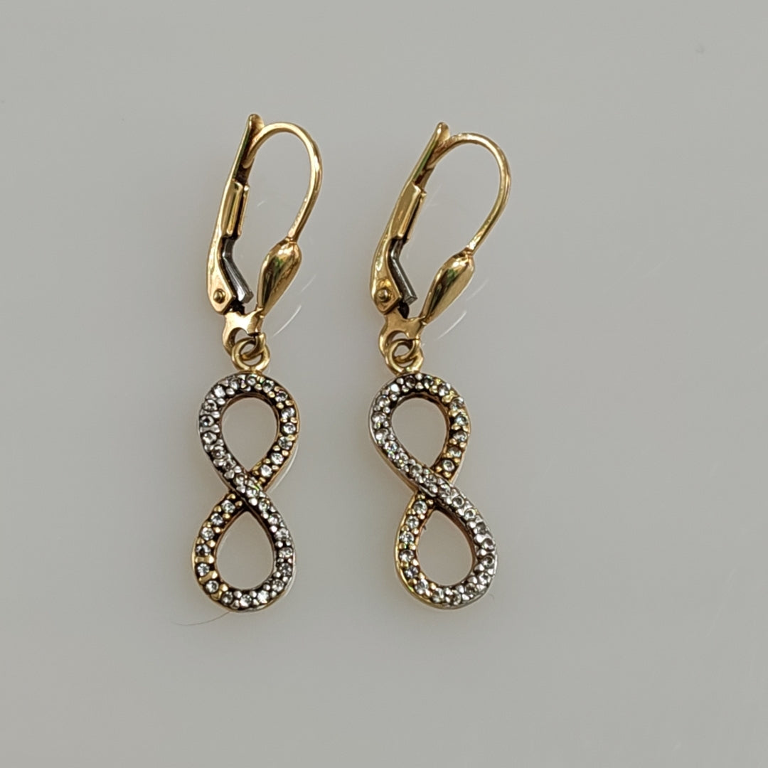 ARETES PAR ORO 14 K 2,70 GRMS (SEMINUEVO)