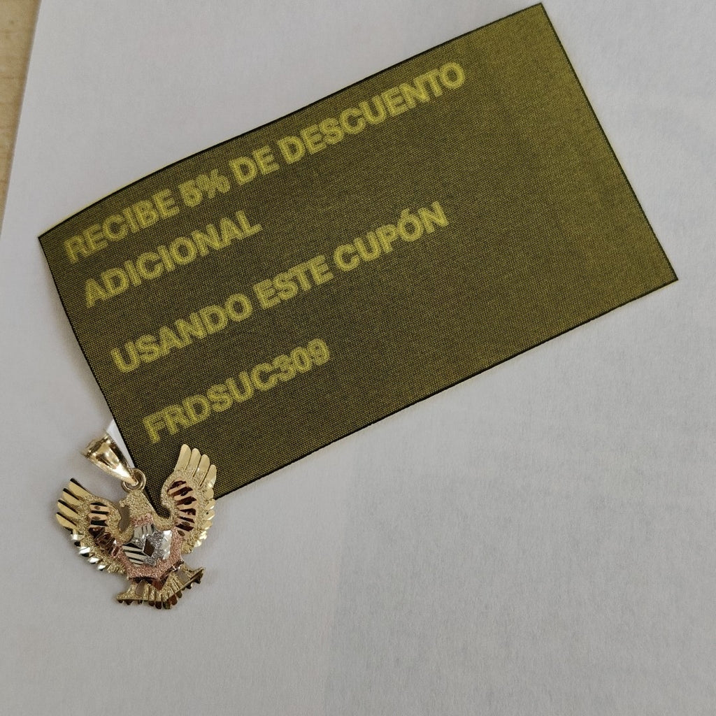 DIJE ORO COMBINADO 14 K 2,20 GRMS (SEMINUEVO)