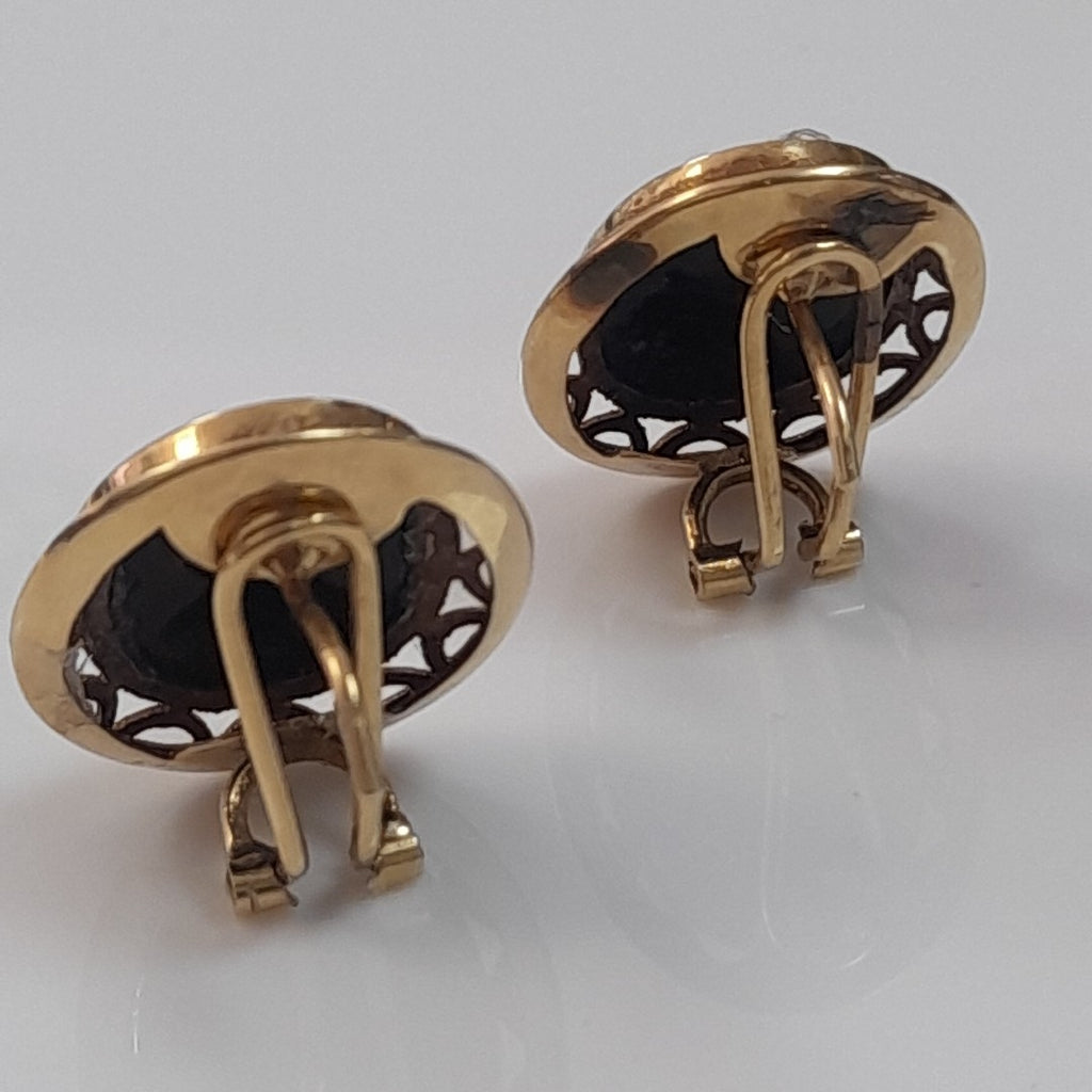 ARETES PAR ORO 14 K 13,10 GRMS (SEMINUEVO)