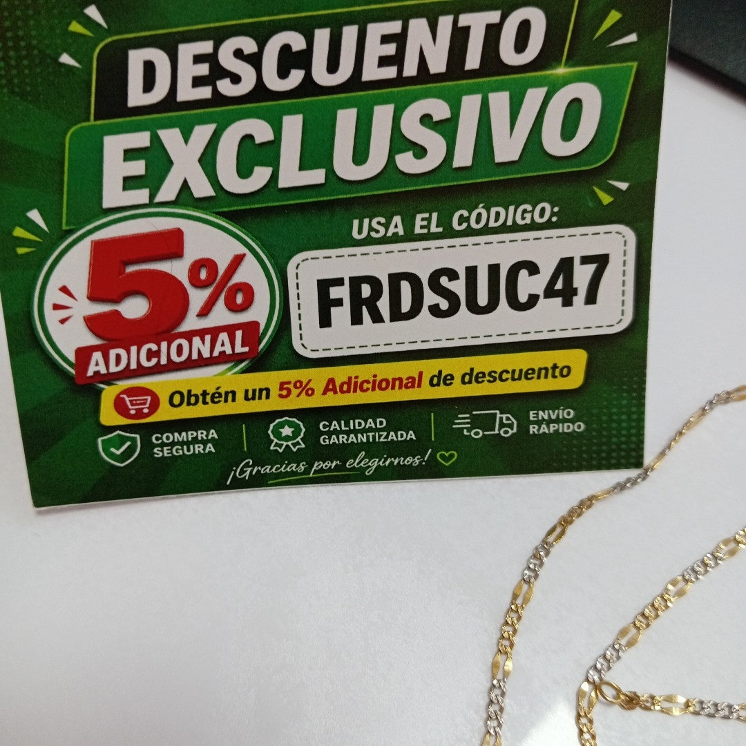 CADENA ORO 14 K 2 GRMS (SEMINUEVO)