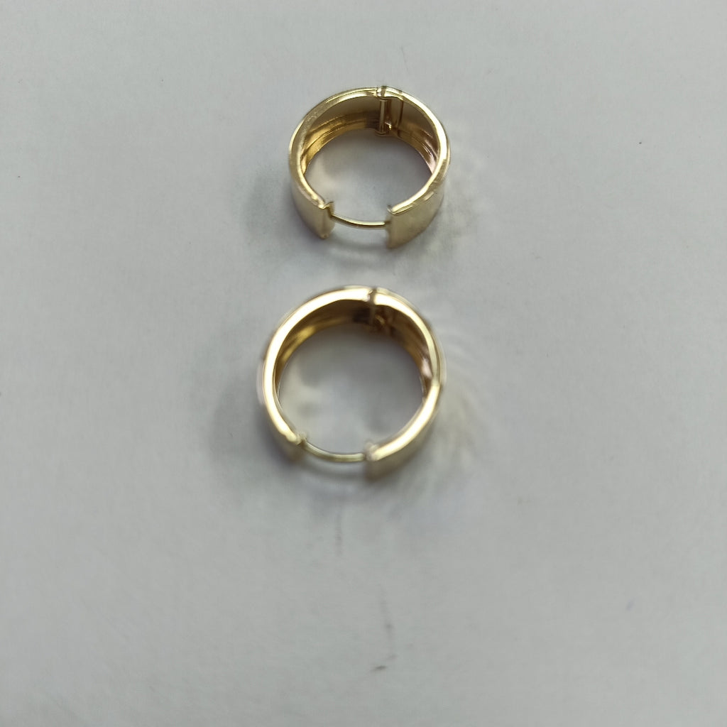 ARRACADAS PAR ORO 14 K 2.6 GRMS (SEMINUEVO)