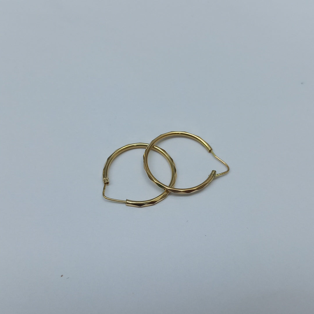 ARRACADAS PAR ORO 14 K 1,60 GRMS (SEMINUEVO)