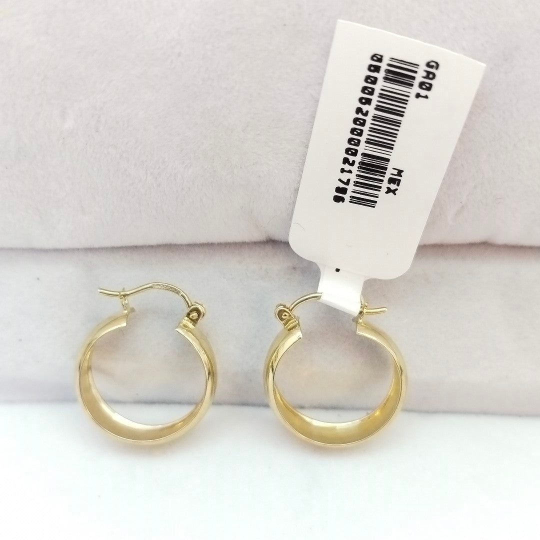 ARETES ARRACADAS ORO 10K 2.2 GR (NUEVO)