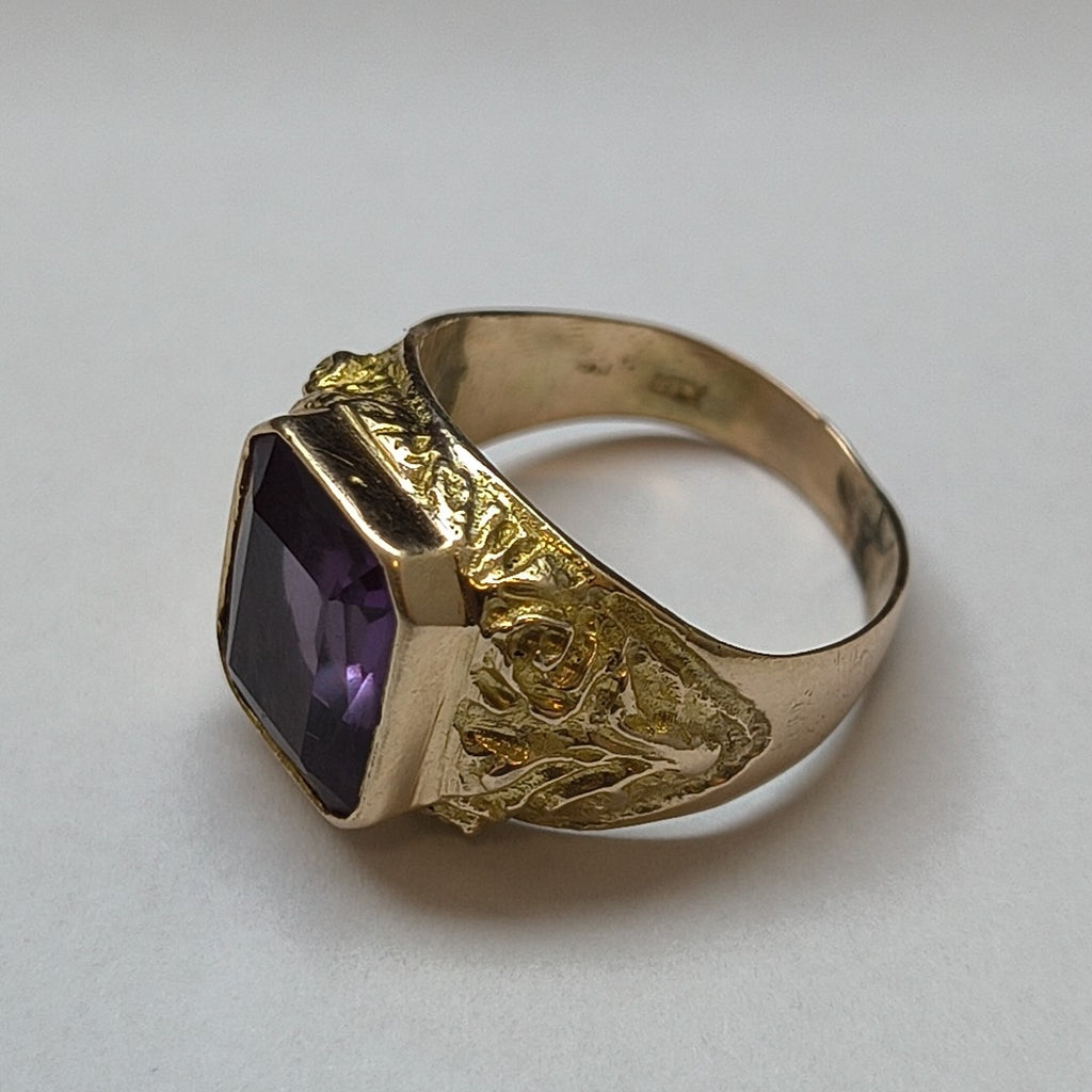 ANILLO ORO 10 K 5,40 GRMS (SEMINUEVO)