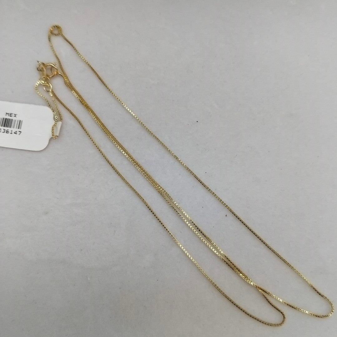 CADENA VENECIANO 14K 55 CM 1.7 GR (NUEVO)
