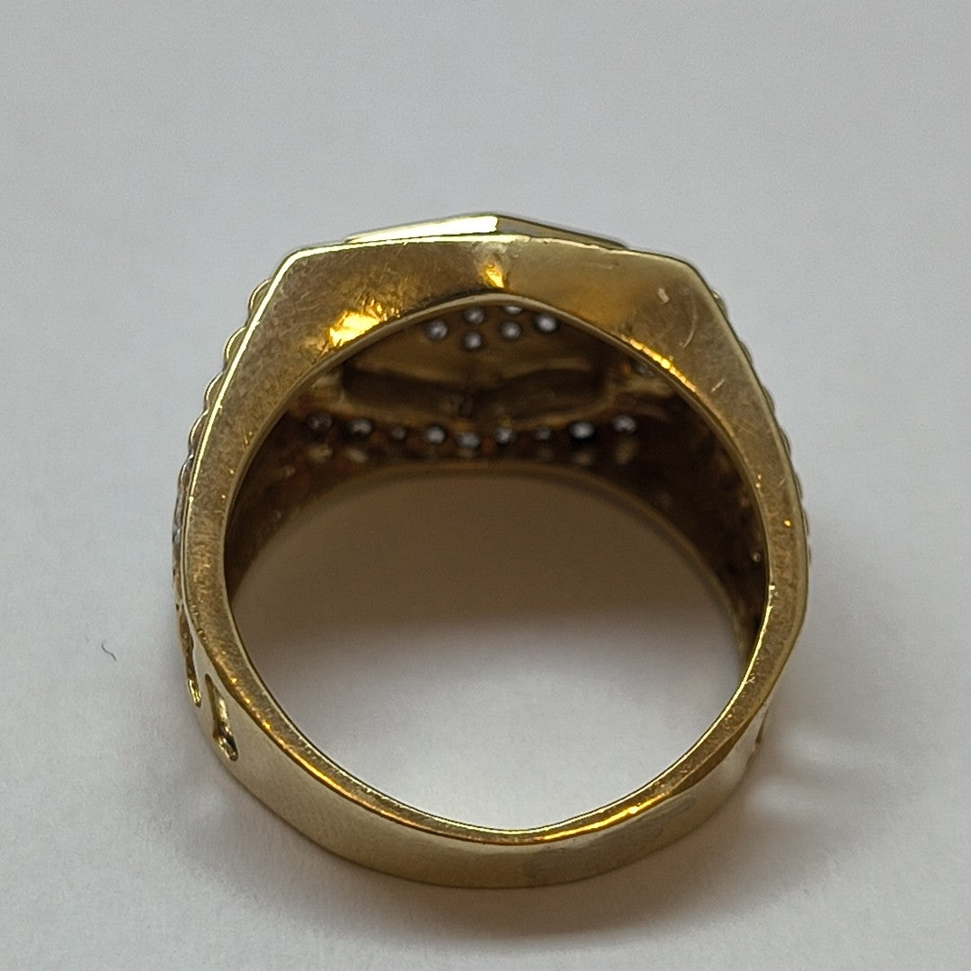 ANILLO ORO 10 K 5,00 GRMS (SEMINUEVO)