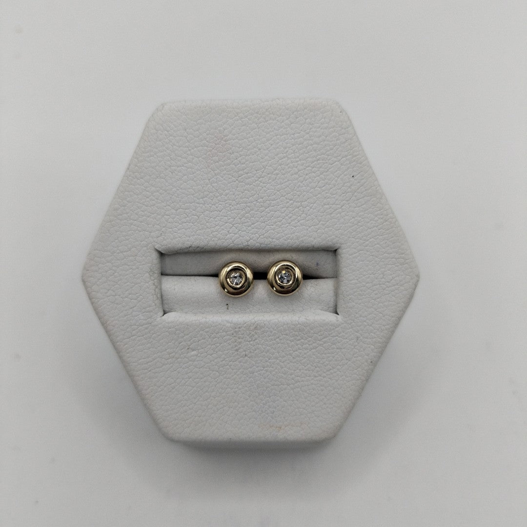 BROQUELES BROQUEL C CIRCONIA 14K 0.27 GR (NUEVO)