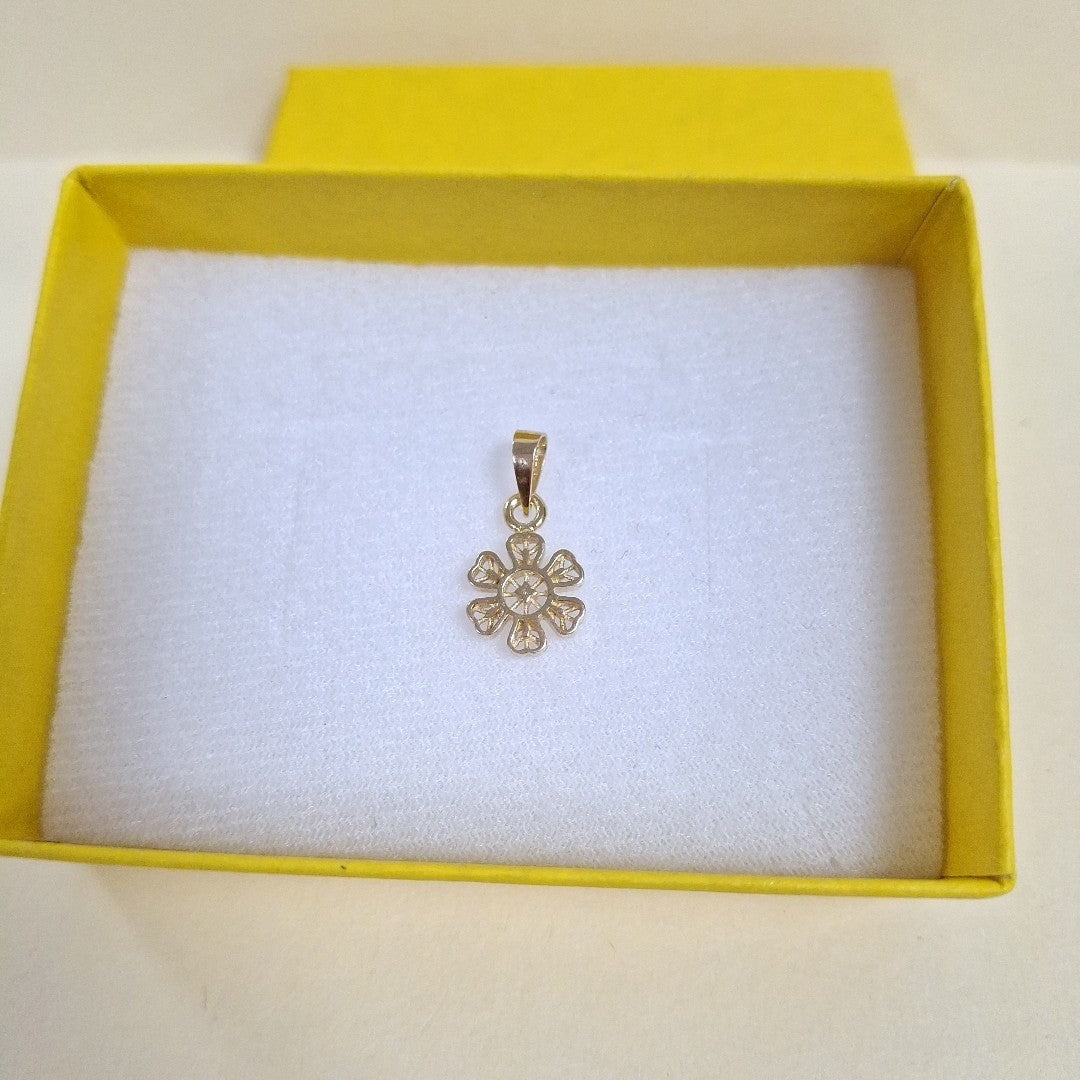 DIJE FLOR 14K 1.3 GR (NUEVO)