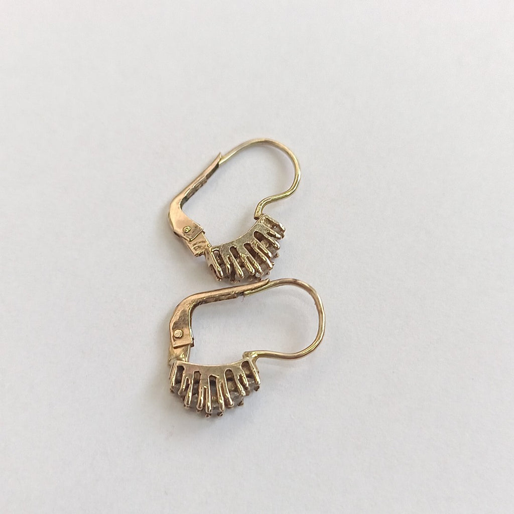 ARETES PAR ORO 10 K 1.4 GRMS (SEMINUEVO)