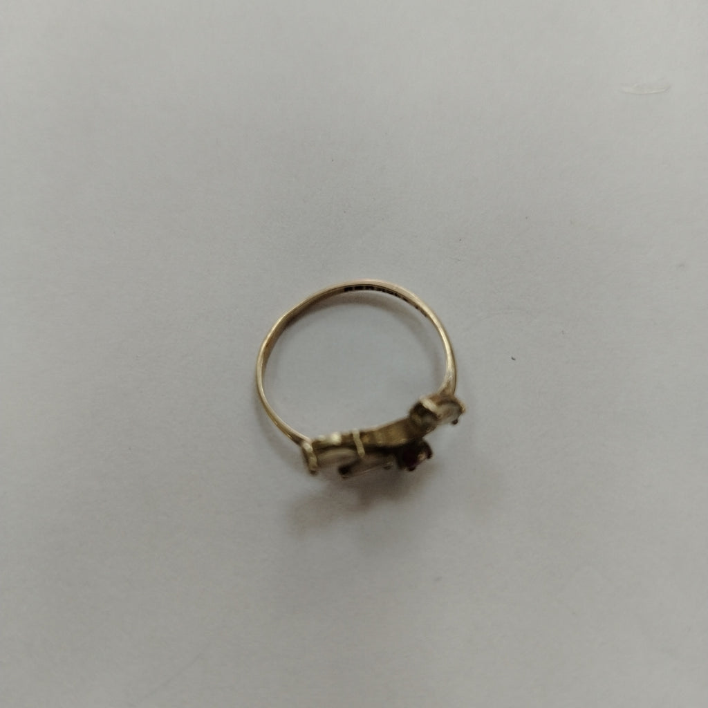 ANILLITO, MANCUERNILLAS PARMEDALLA ORO 8 K 1.5 GRMS (SEMINUEVO)