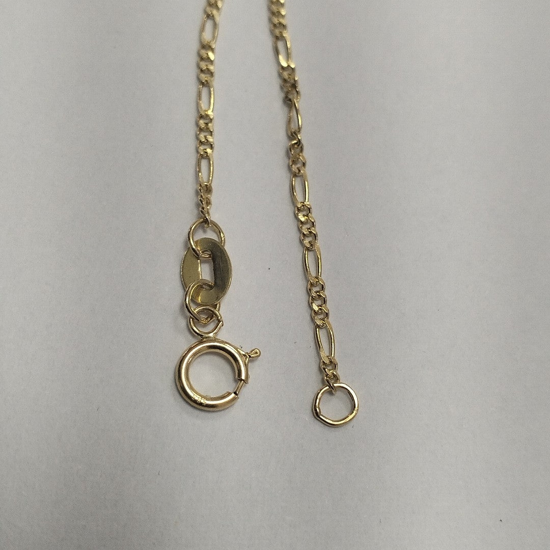 CADENAS TEJIDO 3X1 ORO 14K 55 CM 2.7 GR (NUEVO)