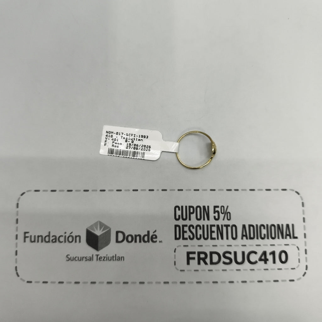 ANILLOS DAMA ORO 14K 1 (NUEVO)