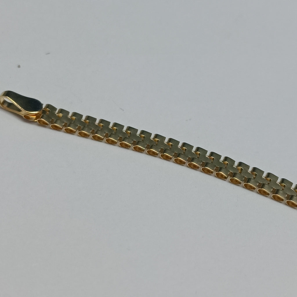 PULSERA ESPECIAL 14K 18 CM 4 GR (NUEVO)