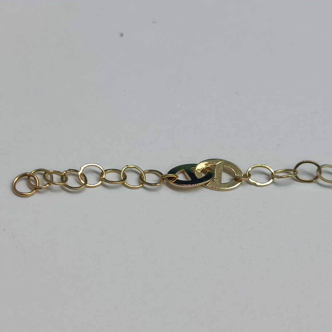 PULSERA ESPECIAL 14K 18 CM 1.5 GR (NUEVO)