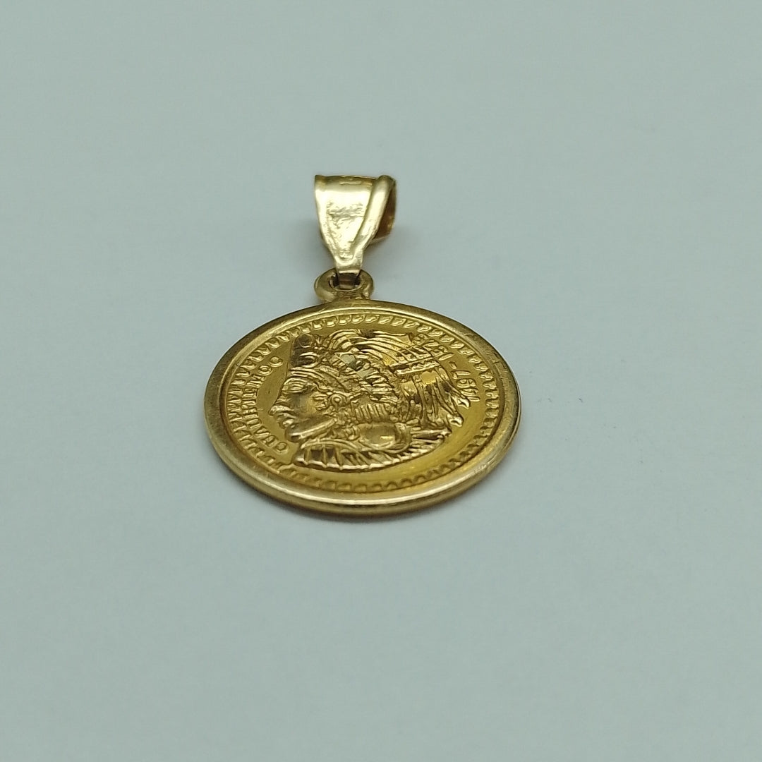 MEDALLA CONMEMORATIVA ORO 14 K 2.9 GRMS (SEMINUEVO)