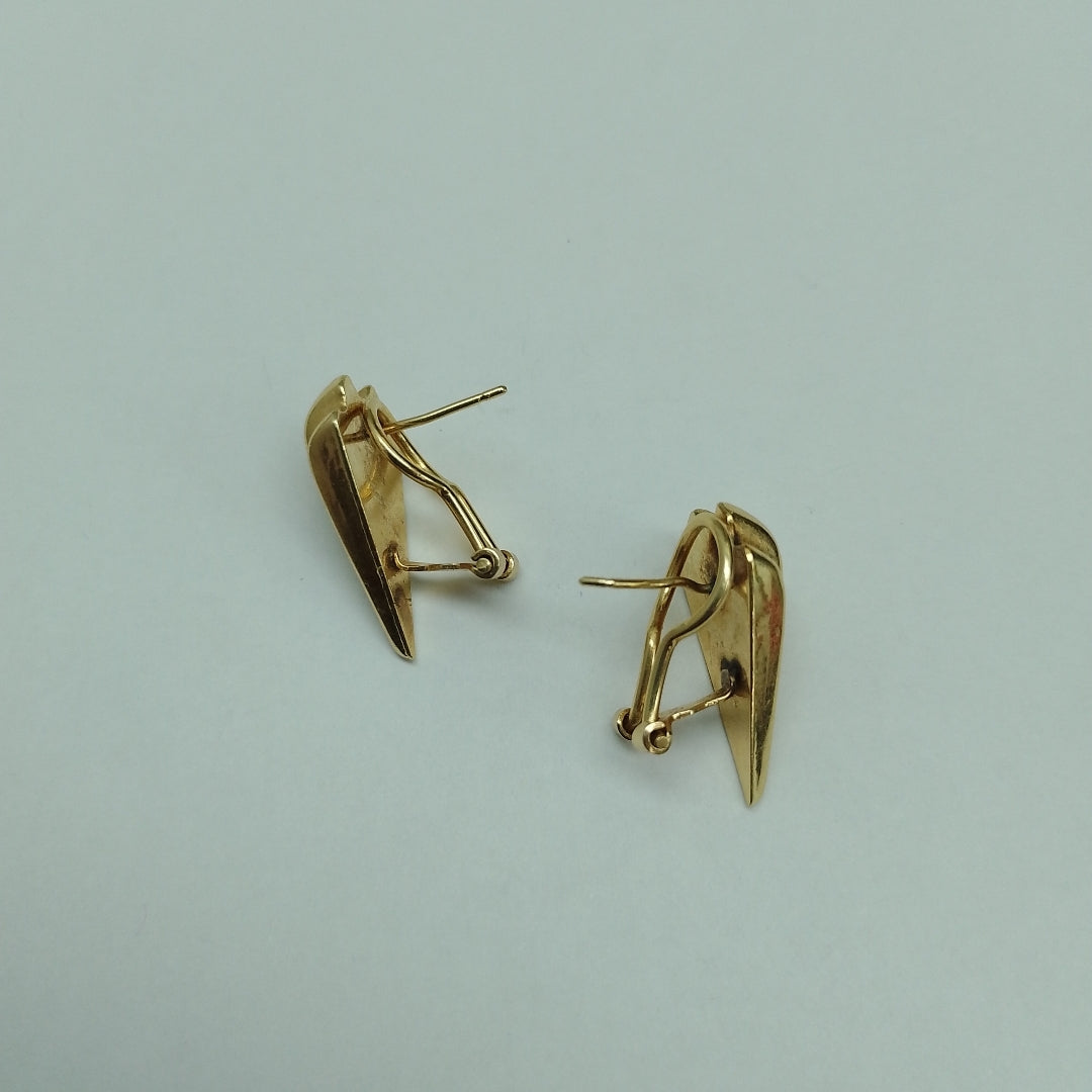 ARETES PAR ORO 14 K 4 GRMS (SEMINUEVO)