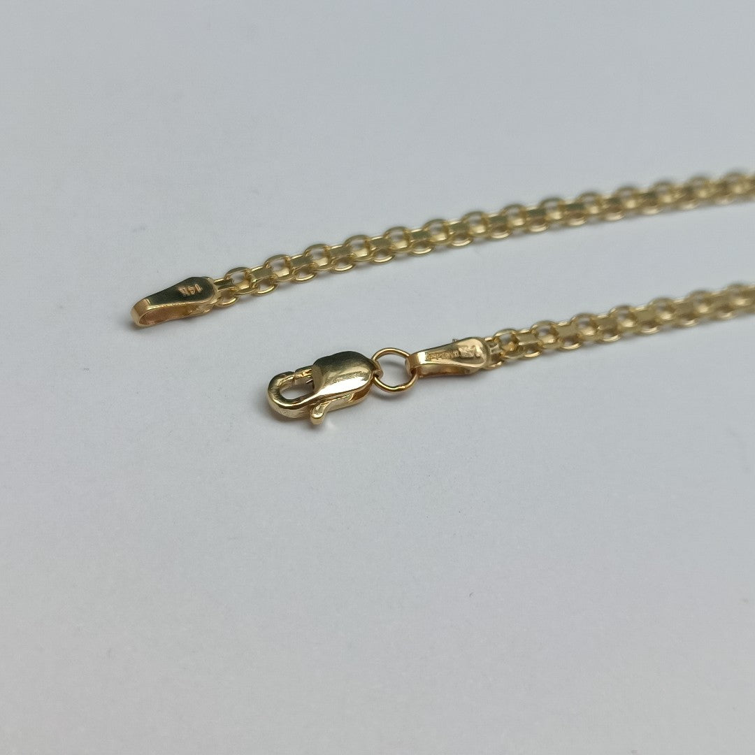 PULSERA BISMARK 14K 18 CM 2.4 GR (NUEVO)