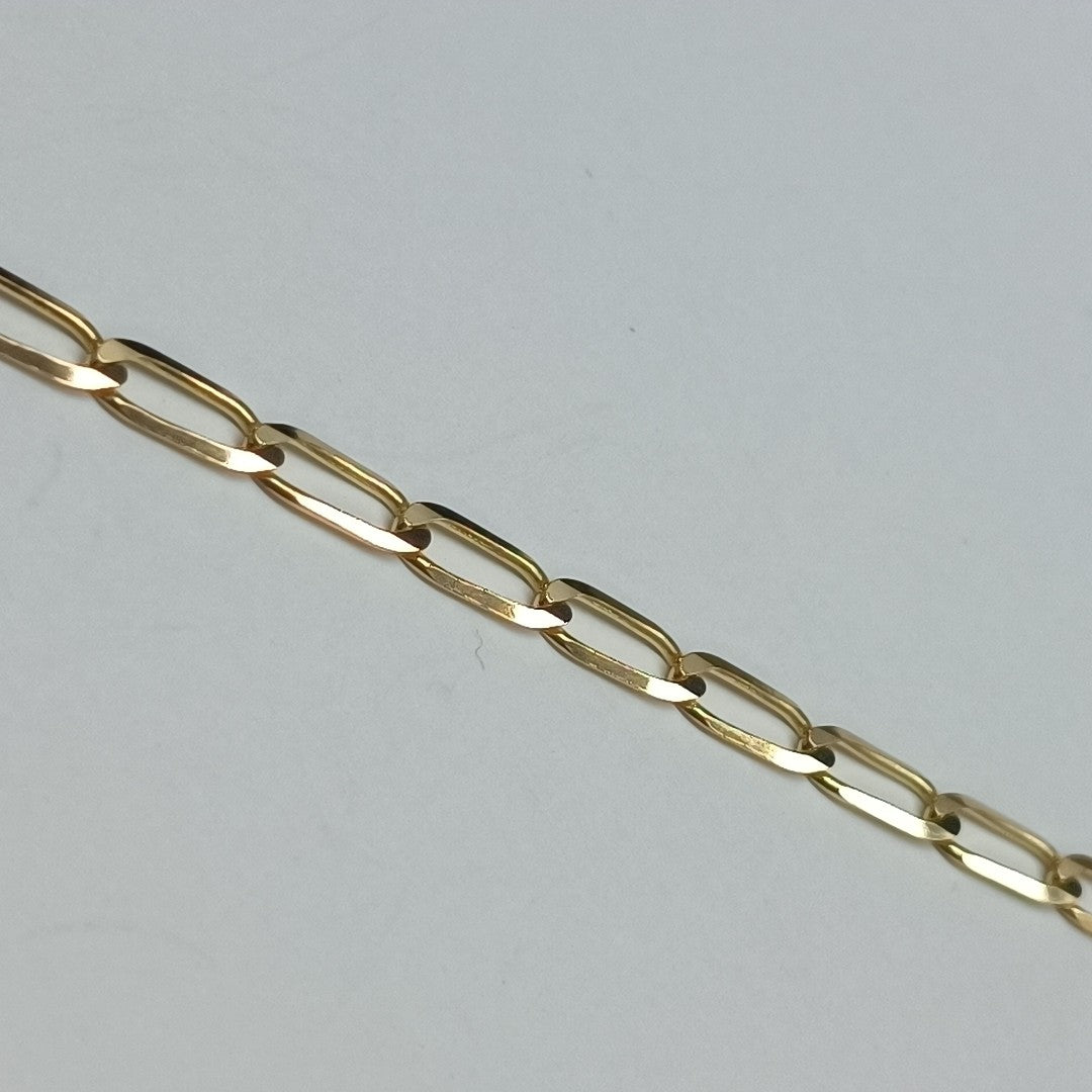 PULSERA ESLABON 14K 21 CM 4.4 GR (NUEVO)