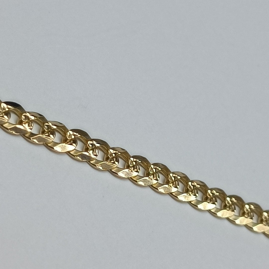 PULSERA BARBADA 14K 21 CM 7.5 GR (NUEVO)